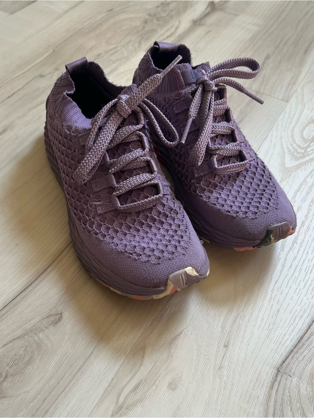 Purple nobull sneakers size 8